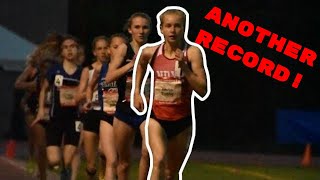 Katelyn Tuohy NATIONAL RECORD 94788 3200m [upl. by Aldwon]