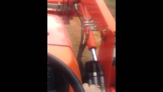 hydraulic problem on my tractor front end loader [upl. by Waterer]