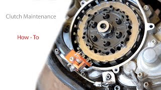 KTM Clutch Maintenance  How To [upl. by Enohs950]