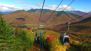 White Mountain Express Gondola  Fall Foliage [upl. by Anaiviv]