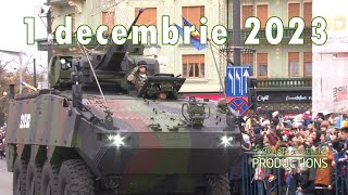 Parada militară de 1 decembrie  Timișoara 2023 [upl. by Nadirehs]