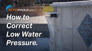 How To Correct Low Water Pressure [upl. by Etnovert]