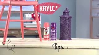 Krylon® Spray Paint  DIY HowTos Tips amp Tricks [upl. by Asiulana27]