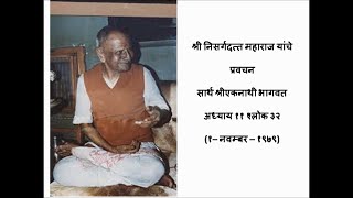 Sri Nisargadatta Maharajs Pravachan discourse 1 [upl. by Eluk]