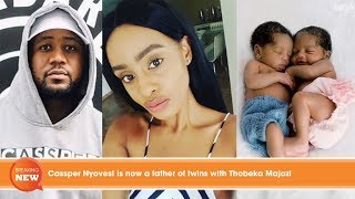 Congratulation Cassper Nyovest is now a father of twins with Thobeka Majozi [upl. by Helbonia]