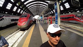 Frecciarossa Italys High Speed Train Venice to Milan [upl. by Spalla]