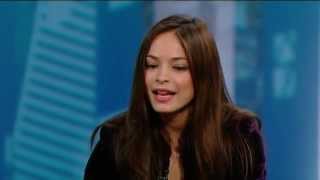 Kristin Kreuk on Matt Damon He May Have Bit Me [upl. by Mailliwnhoj]