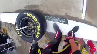 NASCAR tire changer Kyle Symington POV [upl. by Ycnej]