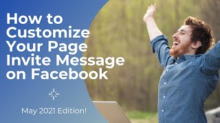 How to Customize Your Friend Invite Message on Facebook [upl. by Trygve]