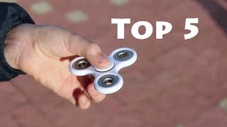 5 Awesome Fidget Spinner Tricks You Should Know [upl. by Aneehsram]