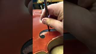 New soundpost in a cello [upl. by Siroval325]