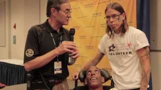 Zeke Petrie and Andre Travis talk Akron Marathon 2013 [upl. by Hovey]