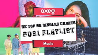 UK Top 40 Singles Chart 2021 Playlist AXEG Music shorts [upl. by Rolando]