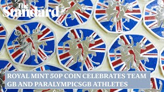 Royal Mint 50p coin celebrates Team GB and ParalympicsGB athletes [upl. by Zahavi]