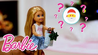 Barbie  Barbie Holiday Dolls Play Secret Santa [upl. by Noek402]