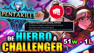 ¡PENTAKILL y El CONTRATO de RIOT  51w  1L Hierro a Challenger DIA 10 [upl. by Nya]