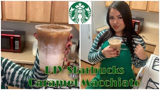 How to make an Iced Caramel Macchiato from a Starbucks Barista [upl. by Rico]