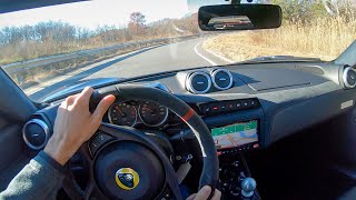 2020 Lotus Evora GT POV Review  Binaural Audio [upl. by Allenad]