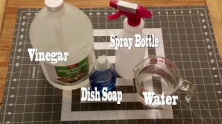 Make your own Window Cleaner with Vinegar and Dish Soap [upl. by Asia]