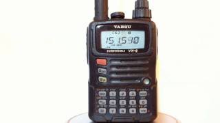 Yaesu VX6R HD Demo [upl. by Eutnoj]