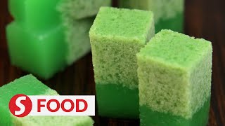 Retro Recipe Agaragar santan pandan [upl. by Salta]