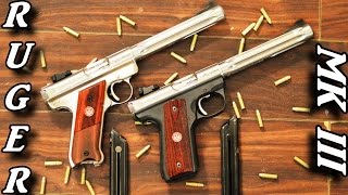 Ruger Mark 3 hunter review [upl. by Enaitsirk926]