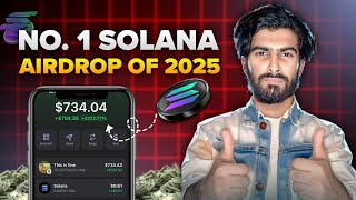 Free Solana Crypto Airdrop Project  Top AI Token Airdrop 2025 by Solana  Credible [upl. by Derna]