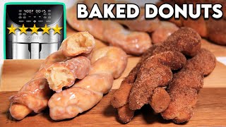 UNBELIEVABLE AIR FRYER DONUTS  2 Ways and oven instructions [upl. by Anire]