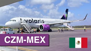 Reporte de Viaje  Volaris  Airbus A320 NEO  Cozumel  Ciudad de México [upl. by Elysia647]