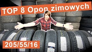 TOP 8 opon zimowych w rozmiarze 2055516  Moto LAB [upl. by Deming41]