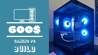 600 gaming pc build [upl. by Lytsirhc531]