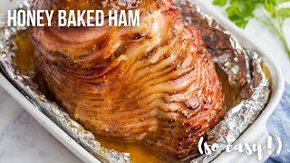 EASY Honey Baked Spiral Ham  The Recipe Rebel [upl. by Rosanna]