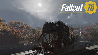 Fallout 76 Camp Build Trash Raider Bridge Hideout [upl. by Pournaras882]