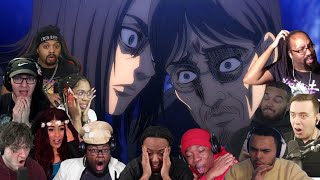 MINDBLOWING TWIST ATTACK ON TITAN SEASON 4 PART 2 EPISODE 20 BEST REACTION COMPILATION [upl. by Adela]