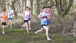 Inter Counties CrossCountry 120322  U17 Men [upl. by Nerb]