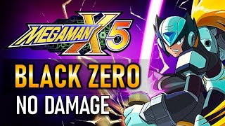 MegaMan X5 Black Zero No Damage Completion Run All Stages [upl. by Eiloj]