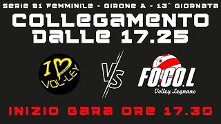 Volpiano  FOCOL Legnano  13 Giornata Serie B1 Femminile [upl. by Oeflein]