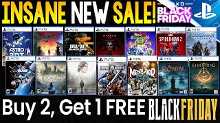 INSANE New BLACK FRIDAY 2024 PlayStation Game SALE BUY 2 GET 1 FREE Fantastic Black Friday Deals [upl. by Meggi]