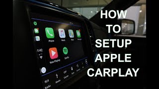 How To Setup Apple Car Play  Ram 1500 [upl. by Sivram598]