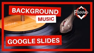 How to Add Background Music to your Google Slides [upl. by Lynd]