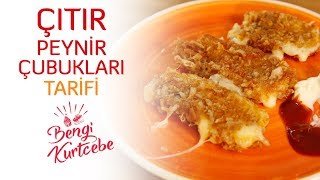 Mozzarella Sticks Tarifi I Çıtır Peynir Çubukları [upl. by Jeffy]