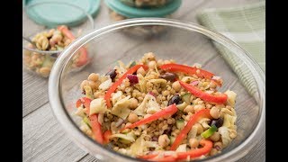 Italian Wheat Berry Salad Recipe [upl. by Camilla]