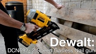 Dewalt DCN692 XR 18v Liion Nailer  ITS TV [upl. by Mickey]