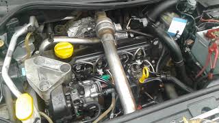 megane 2 15 dci 74kw INJECTION FAULT [upl. by Ribak]