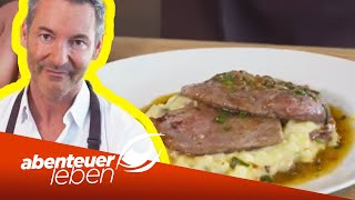 Das perfekte Schnitzel in 5 Schritten So gelingt ein Kalbsschnitzel  Abenteuer Leben  Kabel Eins [upl. by Nogras741]