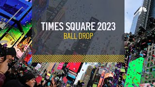 LIVE Times Square Ball Drop 2023 [upl. by Brooke978]