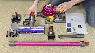 Dyson V7 Motorhead Cordless Vacuum Cleaner First Look amp Quick Demo [upl. by Icart]