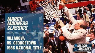 Villanova vs Georgetown 1985 National Championship  FULL GAME [upl. by Geldens]