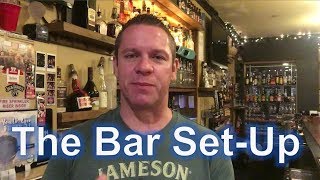 Become a Bartender  The Bar SetUp [upl. by Demmahum]