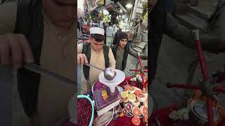 Young Boy Selling fresh Juice afghanifood streetfood [upl. by Akirahs]